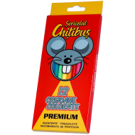 Creioane colorate 12 buc preascutite Premium, Soricelul Chitibus